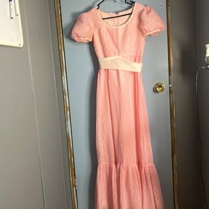 Vintage pink dress